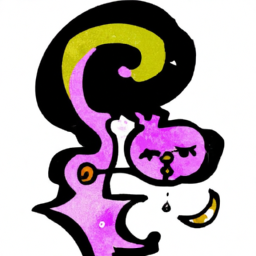 cartoon surreal abstract
