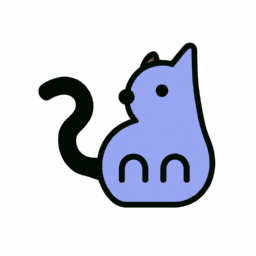 minimalist whimsical cat