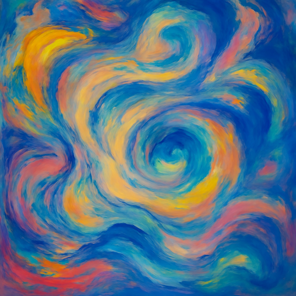 expressionist dreamy abstract