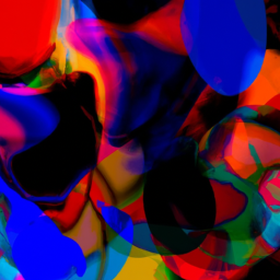 pop art dreamy abstract