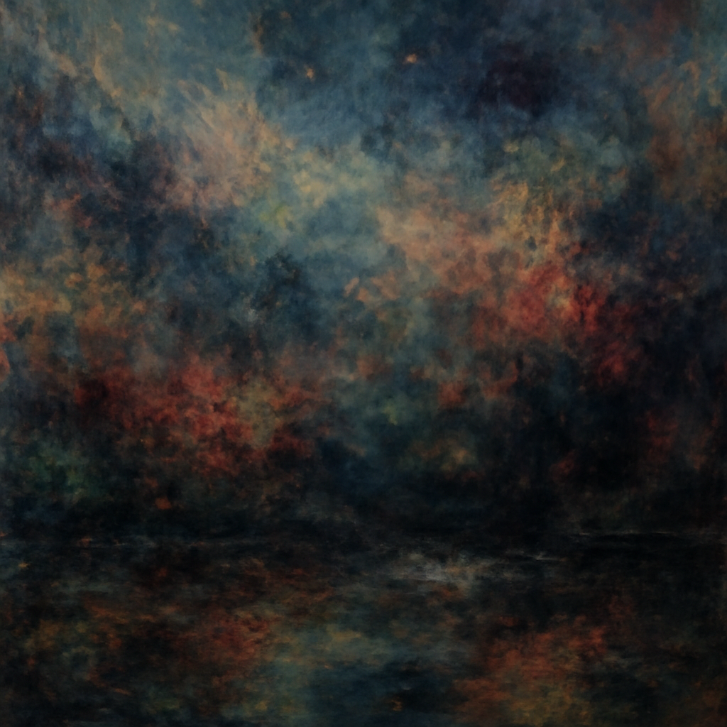 impressionist moody abstract